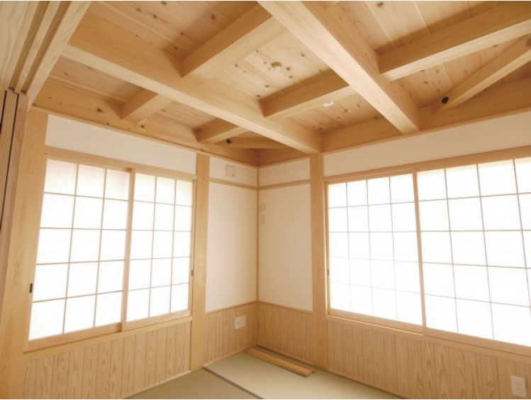 オリジナルの手作り木製建具