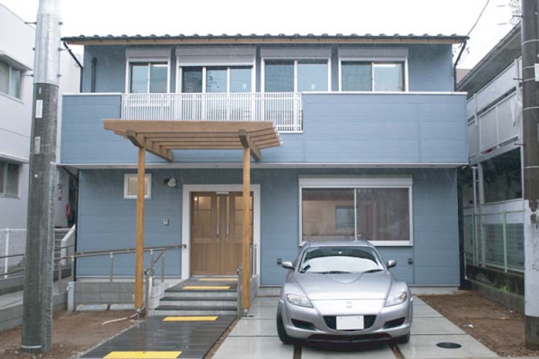視覚障がい者支援施設の完成です