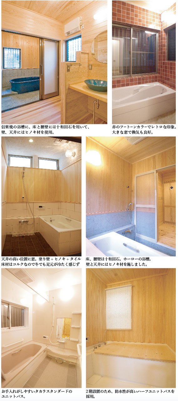 お風呂の施工例