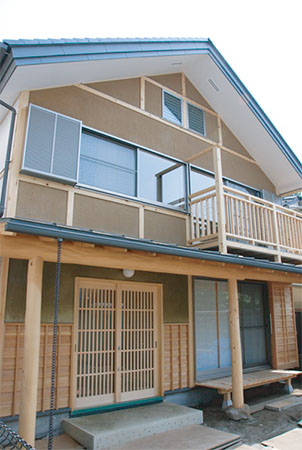河合工務店は外観造りも得意です。