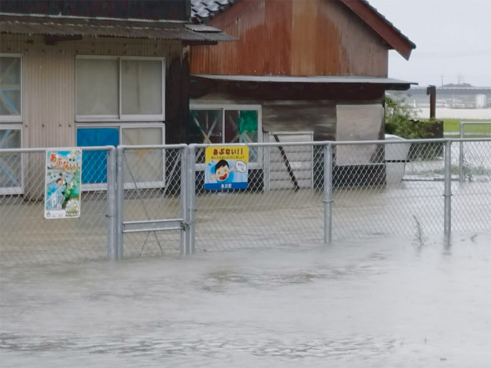 8月の豪雨災害