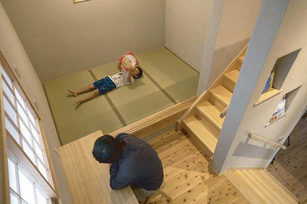階段の活用方法