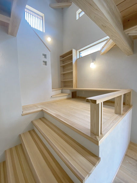 階段の活用方法